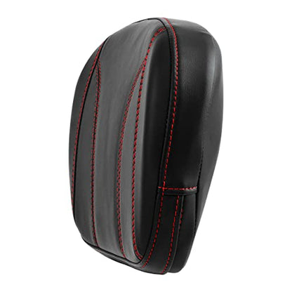 TCMT Detachable Sissy Bar Backrest Pad Fits For Harley 1997-2023 Touring Road King 2018-2023 Softail Slim FLSL Low Rider FXLR - color: Style K