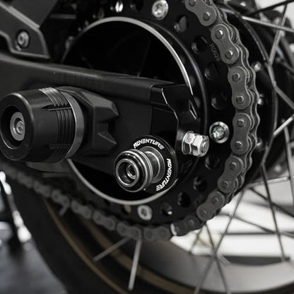 Compatible with KTM 390 790 890 1050 1090 ADVENTURE 2022-2024 2025 2026 CNC Motorcycle M10 Swingarm Spools Sliders Stand Screw (Black) - color: Black