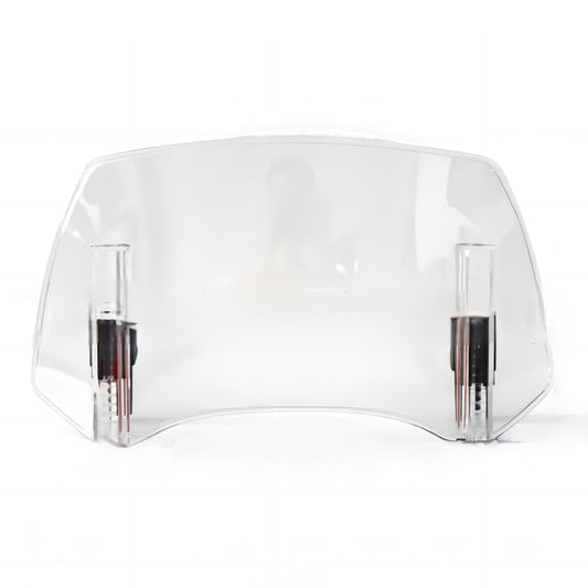 Motorcycle Windshield for Honda XR 150 2015-2024, Windshield Deflector Protector Wind Screen Front Windscreen Wind Deflector Wind Protection Air Deflector, Transparent-300mm - color: Transparent, size: 300mm