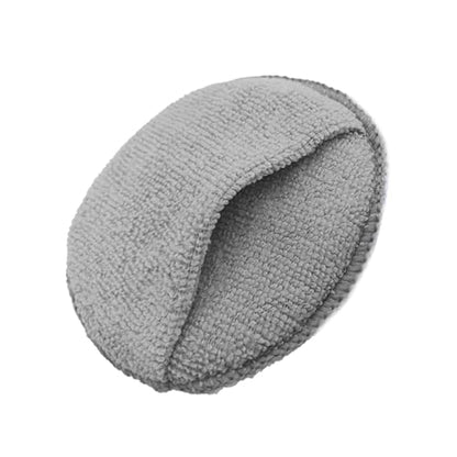 Automotive Polishing Pad - Microfiber Foam, Detailing Sponge, 5 Inch Round Applicator with Pocket for Waxing Buffing Conditioning Surfaces | Car Truck SUV Garage Rv Motorcycle Wheel Care Tasks Day