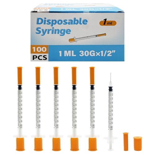 1mL - 30G - 12mm Precision Liquid Dispensing Tip, Stable Handling | Individually wrapped dispensing tools designed for precise liquid measurement and controlled sample handling. - size: 1mL-30G-12mm