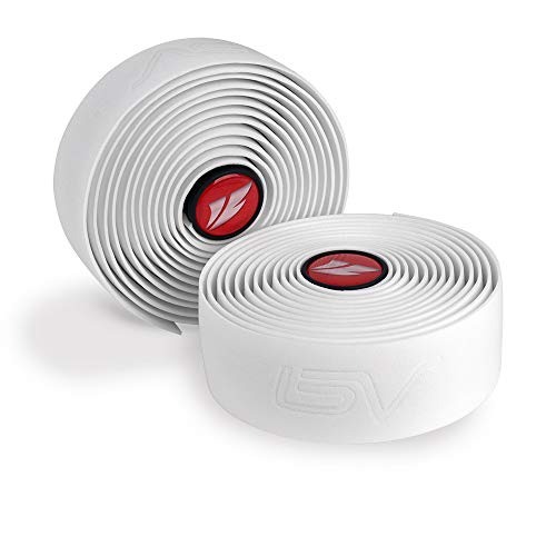 BV EVA Road Bike Handlebar Tapes, Bicycle Bar Tape, Cycling Handle Wraps – 2 Rolls - color: White