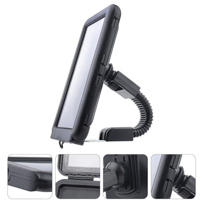 Vaguelly Waterproof Bike Navigation Rack and Motorcycle Phone Holder with All-Inclusive Case for Outdoor Cycling and Motorbike Use