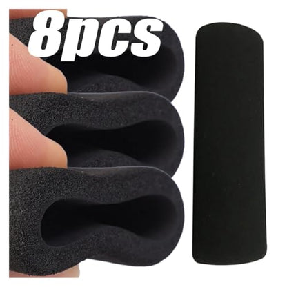Foam Anti-Slip Handle Levers Compatible with Most Motorcycles Handlebar Cover Anti Vibration Comfort Grip Sleeve - color: 2pcs