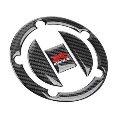 Motorcycle Tank Pad Fit for Suzuki GSXR600 GSXR750 GSXR1000 Anti Slip Carbon Fiber Pattern Fuel Tank Sticker Motorcycle Gas Tank Pad Protector (11BK) - size: 11BK