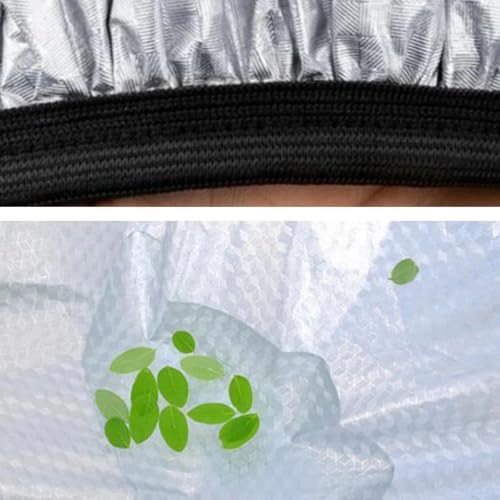 2 Pack Bike Basket Rain Cover Lightweight Waterproof Liner Wrap Case for Bike Front Rear Baskets Rack Trunk Bag Electric Scooter Handlebar Cargo Grocery Storage Carrier Motorcycle Ebike