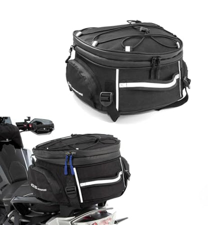 VITINO Motorcycle Saddle Bag Rear Luggage Bag Tail Mount Travel Rack Top Case Bag Fit For BMW R1200GS R1250GS ADV/LC F700GS F750GS F800GS