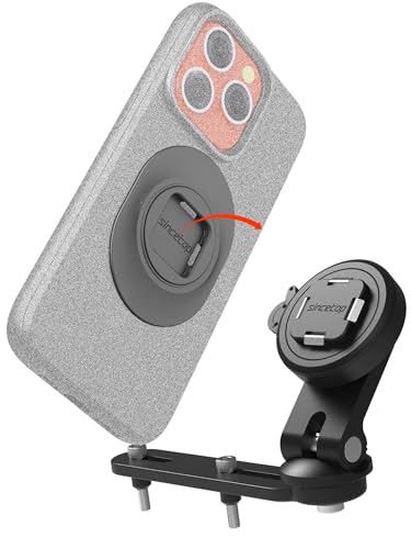 sincetop Motorcycle Brake Reservoir Mount - Series Q [ Quad ] - Brake Pump Cover Scooter/Moto Phone Holder, Quick Release Aluminum Moto Motobike Tank Cell Phone Base Stand - size: SE - Standard, style: [SE] Brake Reservoir Mount - Series Q