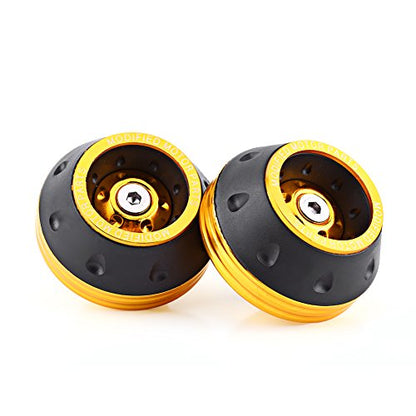 CNC Aluminum Motorcycle Frame Sliders Front Fork Crash Protector Gold