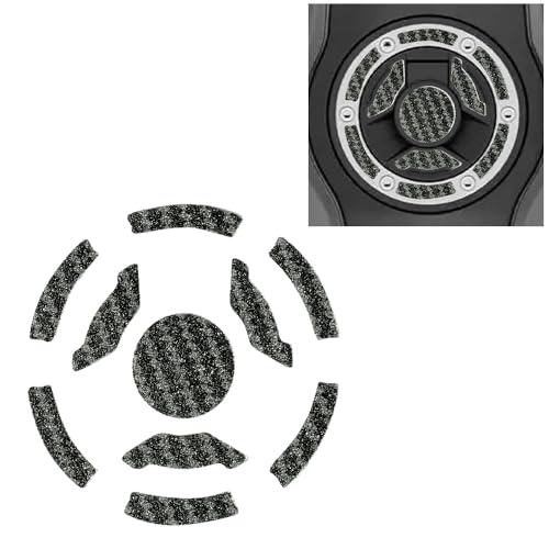 Motorcycle Carbon Tank Pad Protector Sticker Fuel Gas Oil Cap Decal, Anti-Scratch Oil Gas Tank Pad (Street Triple 765 RS 2023) - color: Street Triple 765 Rs 2023