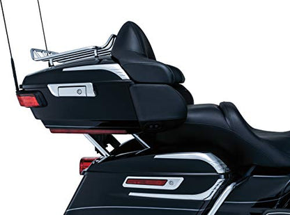 Kuryakyn 8956 Tour-Pak Trunk Luggage/Storage Rack Accessory: Relocator Kit for 2014-19 Harley-Davidson Motorcycles, Black - style: 2014-2019 Models