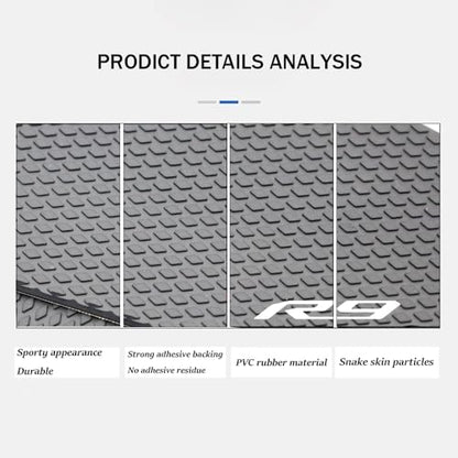 2025 New For YAMAHA YZF-R9 YZF R9 2026 Side Fuel Tank pad Tank Pads Protector Stickers Knee Grip Traction Pad （black）