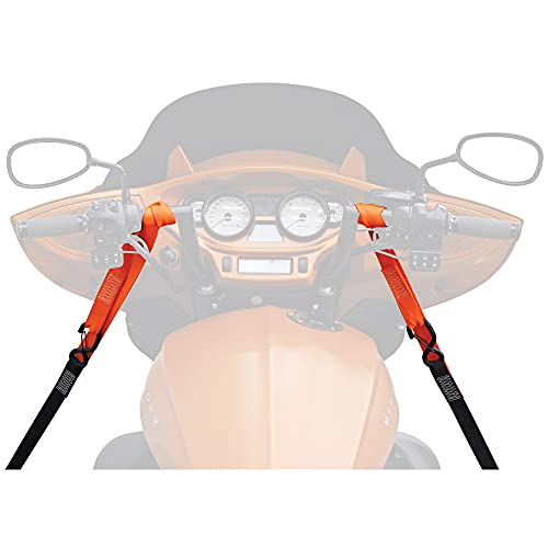 Extreme Max 5900.1145 Utility Ratchet Tie-Down Strap - 1.5", 2000 lbs., Pack of 2