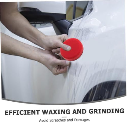 Cabilock Professional Car Polishing Sponge Pad Wax Applicator Pad Car Beauty Polishing Sponge Wheel Versatile for Motorcycles Boats and Home Furniture