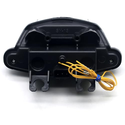MZS Motorcycle Tail Light, LED Integrated Turn Signal Blinker Smoke Lens Compatible with GSXS 750 GSXS750Z 2017-2020 / GSXS 1000 GSXS1000F 2015-2020 / GSX-S1000Z 2015-2020 - size: GSXS 750/1000/1000F