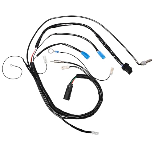 Trunk Tour Luggage Pack Wiring Harness Kit fits for Harley Touring, Road Glide, Road King, Electra & Street Glide 2014-2025 - color: Black 12-Functions Trunk Harnesses