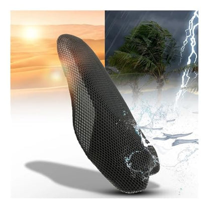 Motorcycle Seat Cushion for Suzuki V-Strom VStrom DL1000 DL650 DL250 DL 650 Motorcycle Anti-Slip 3D Mesh Fabric Seat Cover Breathable Waterproof Cushion
