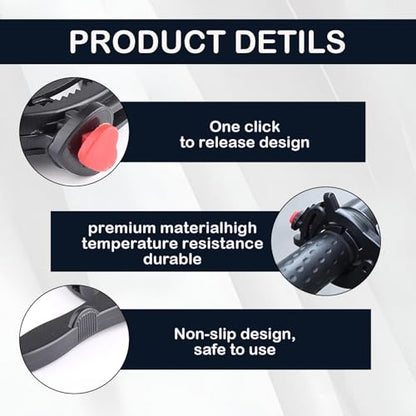 1 Pcs Motorcycle Cruise Control,Motorcycle Throttle Lock,Throttle Lock,Throttle Lock Cruise Control Motorcycle,for Control Arms and Relax Driving,Universal Throttle Response Controller