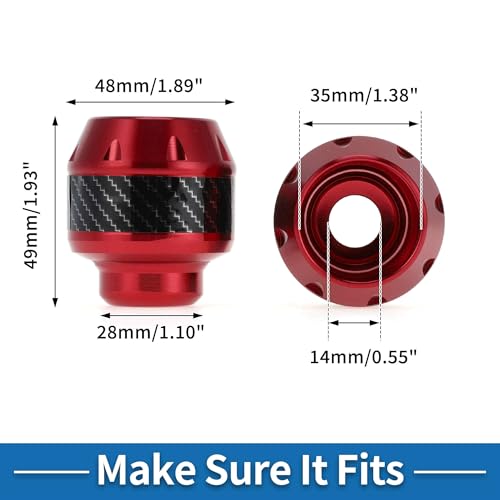Motorcycle Frame Sliders Falling Protection Wheel Crash Protector Scooter Moped Aluminum Alloy Red 2 Pcs - color: Red