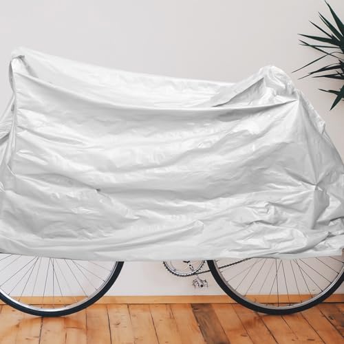 Garneck Electric Bike Cover Scooter Shelter Peva Material Waterproof Dustproof Motorcycle Protector M Size 120x210cm Outdoor Weather-Resistant Full Motorcycle Cover for All-Season Use