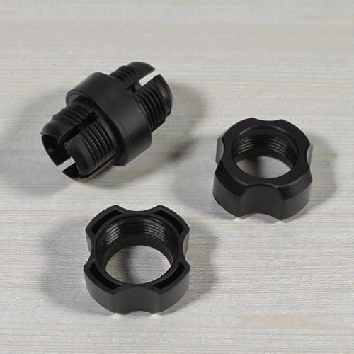 17mm Ball Mount Joint Adapter, Female-to-Female Coupler, Plastic Extension 1.6inch Length Suitable for Bike/Motorcycle Phone Holders, Camera Photography Brackets, Car Phone Mounts, Tripods