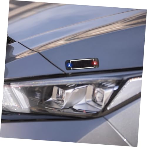 Solar Powered Strobe Light for Motorcycles Cars High Brightness Warning Light for Trucks Night Safety Light for Electric Bikes Energy Efficient Solar Charging