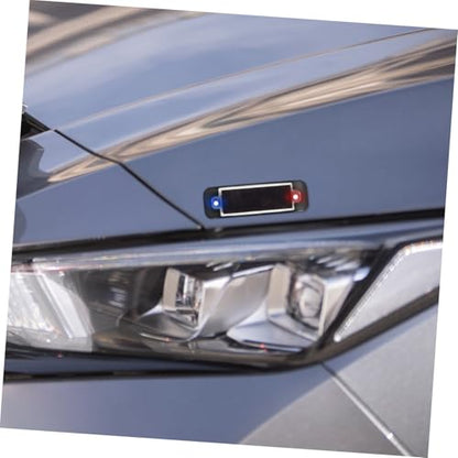 Solar Powered Strobe Light for Motorcycles Cars High Brightness Warning Light for Trucks Night Safety Light for Electric Bikes Energy Efficient Solar Charging