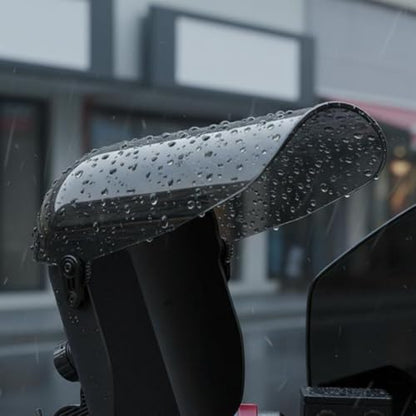 predolo Motorcycle Phone Holder Rainproof Weather-Resistant Phone Direction Guide Holder Shockproof Rain Cover Bike Mount for Navigation, Clear, Abs Handlebar - color: Clear, style: Abs Handlebar