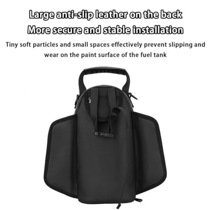 Motorcycle Tank Bag for Royal Enfield Himalayan 2016-2020, Watertight Anti-Slip Motorcycle Storage Bag with Touch Screen Phone Window Strap