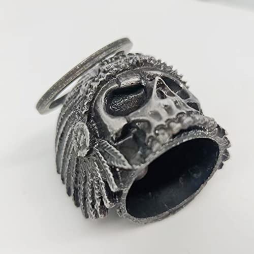 Dream Apparel Motorcycle Bell Guardian Angel Drive Away Gremlin, Biker Bell for Men Women Rider Riding, Good Luck Gift - color: Native