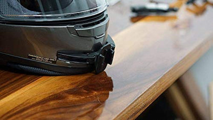 Universal Motorcycle Helmet Camera Mount, Snowmobile, Full Face Helmet Chin Mount for GoPro Compatible with Shoei, Ruroc, HJC, and More
