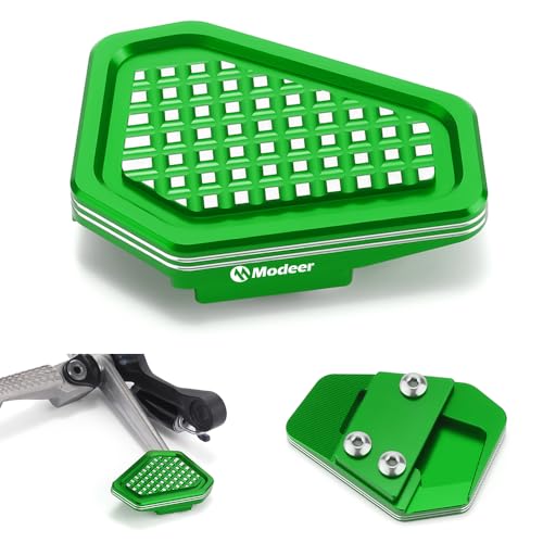 Modeer Motorcycle Rear Brake Pedal Extension Compatible with Z900 2017-2024 (NOT 2025), Ninja ZX-4R / ZX-4RR 2023-2025, Ninja ZX-6R 2015-2025 (green) - color: green, size: Modeer