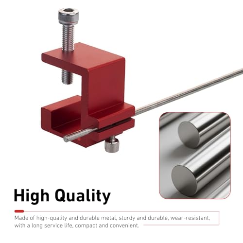 Chain Alignment Tool, Quick & Accurate Metal Chains Adjustment Tool, Rust-proof Metal Professional Chain Straightener, for Motorcycles, Scooters, Bike, ATVs, Mopeds (Red) - color: Red