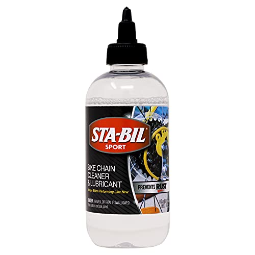 STA-BIL SPORT Bike Chain Cleaner & Lubricant - Prevents Rust on Chains, Cables, and Derailleurs, Premium Lubricant, Easy to Apply, Preserves Bike Chains, 8oz (22406) - style: STA-BIL Bike Cleaner & Protectant Kit