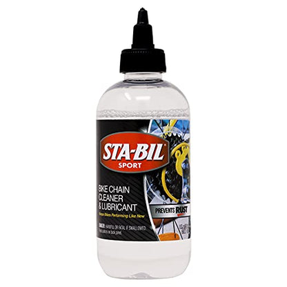 STA-BIL SPORT Bike Chain Cleaner & Lubricant - Prevents Rust on Chains, Cables, and Derailleurs, Premium Lubricant, Easy to Apply, Preserves Bike Chains, 8oz (22406) - style: STA-BIL Bike Cleaner & Protectant Kit