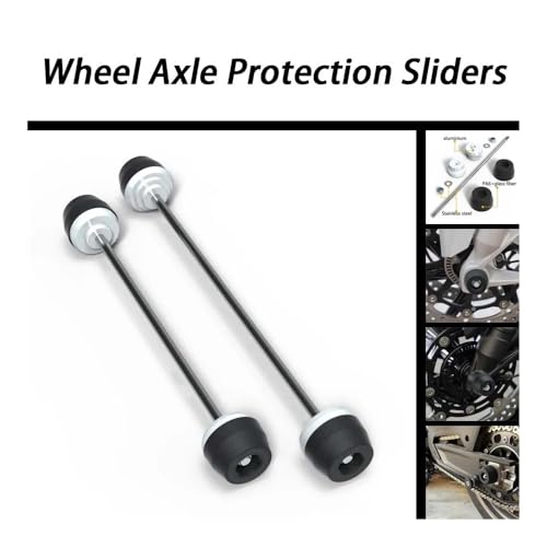Frame Sliders for Suz&uki GSXR1000 GSXR GSX-R 1000 GSX-R1000 2017-2025 Motorcycle Front & Rear Wheel Fork Axle Sliders Cap Crash Protector Kit