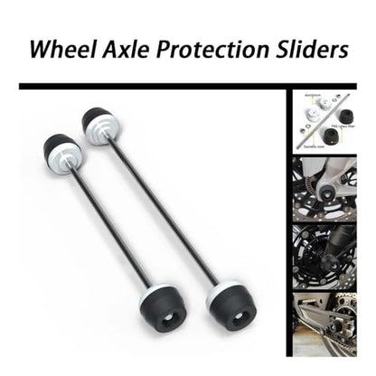 Frame Sliders for Suz&uki GSXR1000 GSXR GSX-R 1000 GSX-R1000 2017-2025 Motorcycle Front & Rear Wheel Fork Axle Sliders Cap Crash Protector Kit