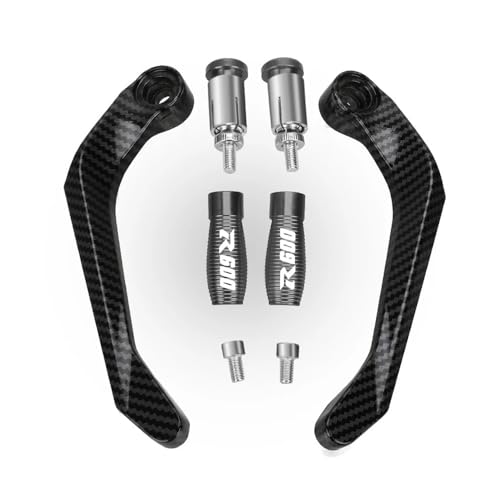 Motorcycle Handguard for for GSXR 600 GSX-R600 2001-2024 2025 Motorcycle Handlebar Grips Brake Clutch Levers Guard Protector Handguard - color: Gray With logo