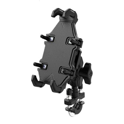 Motorcycle Phone Holder Vibration Dampener AntiShake Motorcycle Phone Mount - color: Handlebar model