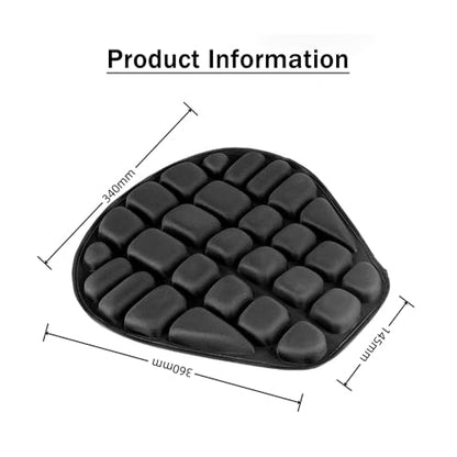Motorcycle Seat Cushion for Kawasaki KLR 650 1987-2024-pr, Comfortable Breathable Shock Absorption Motorcycle Seat Pad Soft Motorbike Seat Cushion for Long Rides