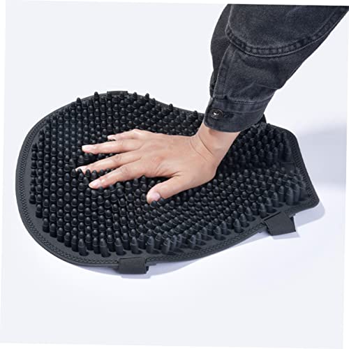 Luxshiny Sturdy Motorcycle Seat Cover Massage Pad Silicone Cushion for Motorbike