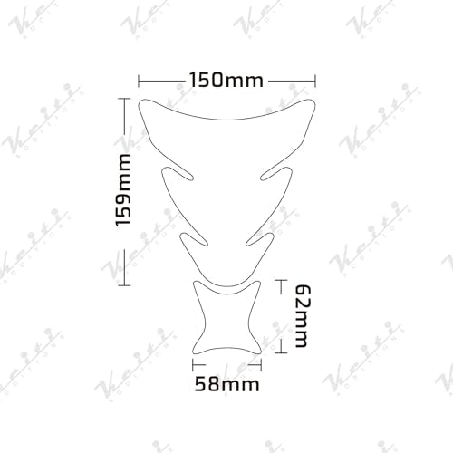 Keiti Motorcycle Tank Pad Country Flag (France) - color: France