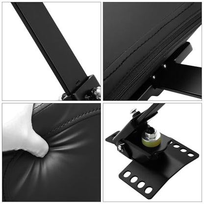 TCMT Motorcycle Adjustable Driver Backrest Plug-In Rider Backrest Fit For Harley Davidson Touring Electra Glides Road Glide Road King Street Glide 1997-2025