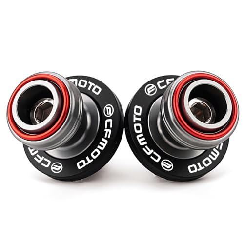 Compatible with CFMOTO Ibex450 Ibex800 300SS 450SS 450NK 450CLC 675SS 675NK 750SS 800NK Motorcycle CNC Swingarm Spools Sliders Stand Screw Paddock Bobbins (Red) - color: Red