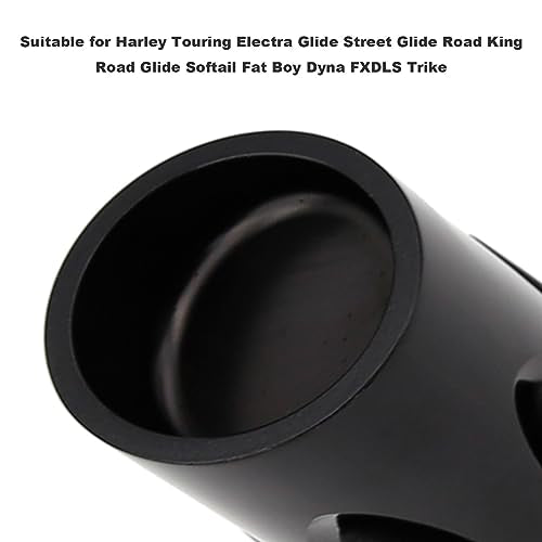 Electronic Throttle Control Grips, Replacement for Harley Davidson Touring, Softail, Dyna Models (Road Glide, Street Glide, Road King, Electra Glide, Fat Boy) - color: Black