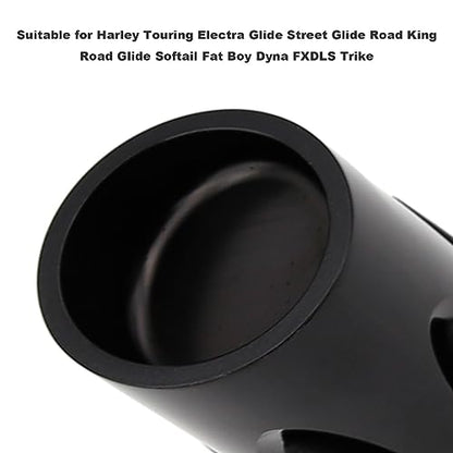 Electronic Throttle Control Grips, Replacement for Harley Davidson Touring, Softail, Dyna Models (Road Glide, Street Glide, Road King, Electra Glide, Fat Boy) - color: Black