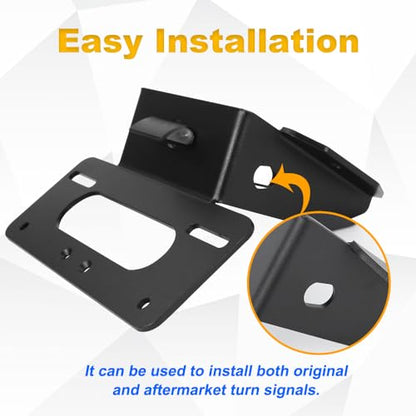 Motorcycle Fender Eliminator Fit for Grom MSX125 2017-2020 License Plate Bracket Tail Tidy with LED Light