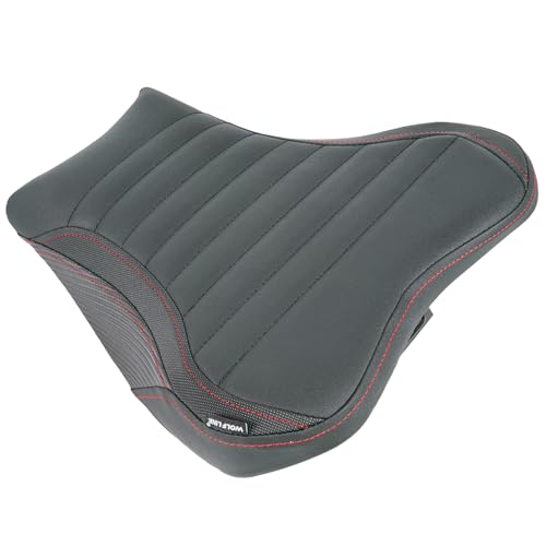 Motorcycle Leather Front Driver Saddle Seat Cushion Pad Set fit for Z900 Z 900 2017 2018 2019 2020 2021 2022 2023 2024 Pressure Relief Soft Rider Pillion, Black - color: Front - Black