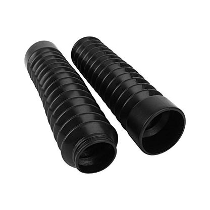 Motorcycle Front Fork Cover, 1 Pair Motorcycle Rubber Front Fork Shock Cover Tubes Boots Sleeve Dust Cover Gaiters Boots Set, Universal for Dirt Bike