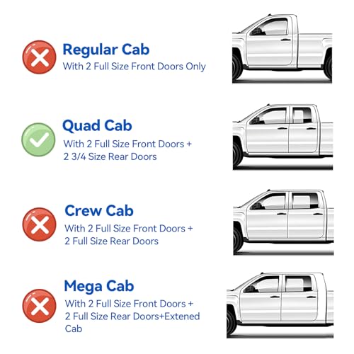 Window Visor for 2002-2008 Dodge Ram 1500 Quad Cab/Extended Cab/ 03-09 Dodge Ram 2500 3500, Out-Channel Rain Guards Shields Vent Deflector Shade Wind Dark Smoke,Outside-Mount, 4PCS - style: For 2002-2009 | Ram | Quad Cab/ Extended Cab | Out-Channel